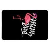 Flamingo Theme Birthday Gift - Mama Bird Flamingo Magneet (Horizontaal)