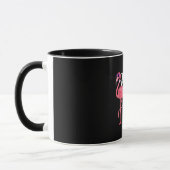 Flamingo Theme Birthday Gift - Mama Bird Flamingo Mok (Links)