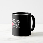 Flamingo Theme Birthday Gift - Mama Bird Flamingo Mok (Voorkant rechts)