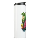 Flamingo Thermosbeker (Gedraaid links)