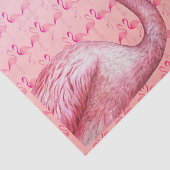 Flamingo Tissue Paper Tissuepapier (Detail)