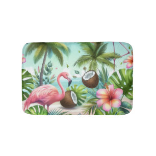 Flamingo Toevlucht Badmat