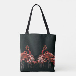 flamingo tote bag