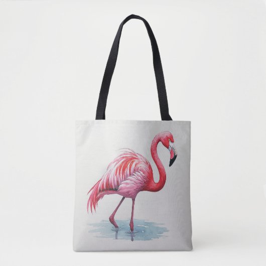 Flamingo Tote Bag (Voorkant)