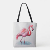 Flamingo Tote Bag (Achterkant)