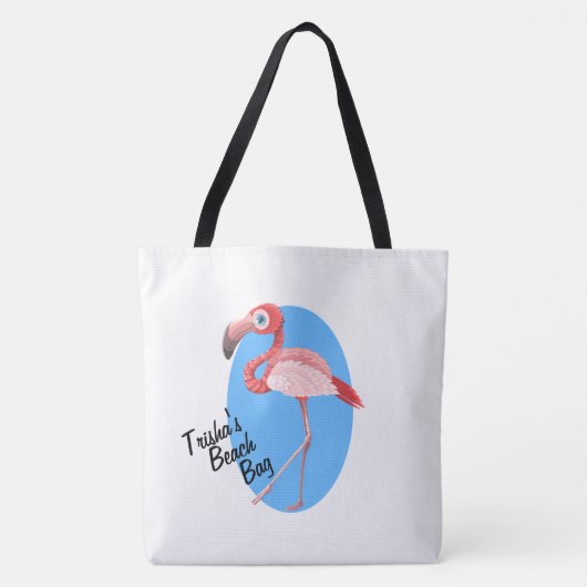 Flamingo Tote Bag (Voorkant)