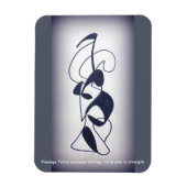 Flamingo Totem Magnet Magneet (Verticaal)