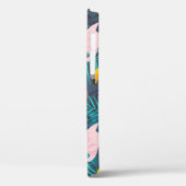 Flamingo, toucan: tropisch bladpatroon Case-Mate iPhone case (Achterkant / Links)