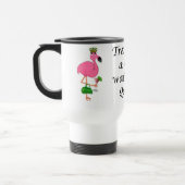Flamingo Travel Mug Reisbeker (Links)