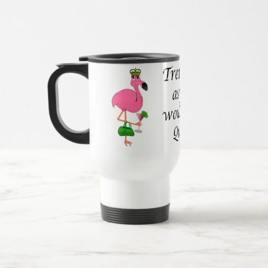 Flamingo Travel Mug Reisbeker (Links)