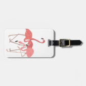 Flamingo Trio Bagagelabel (Voorkant horizontaal)