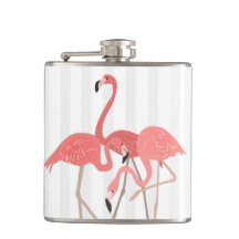 Flamingo Trio en strepen