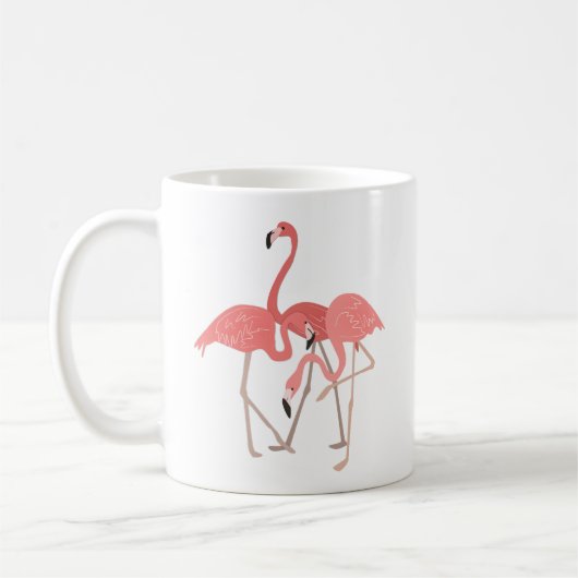 Flamingo Trio Koffiemok (Links)