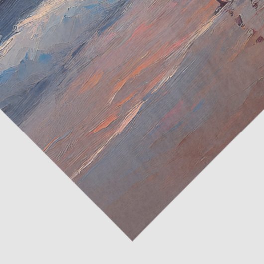 Flamingo Trio op het strand Decoupage Tissuepapier (Detail)