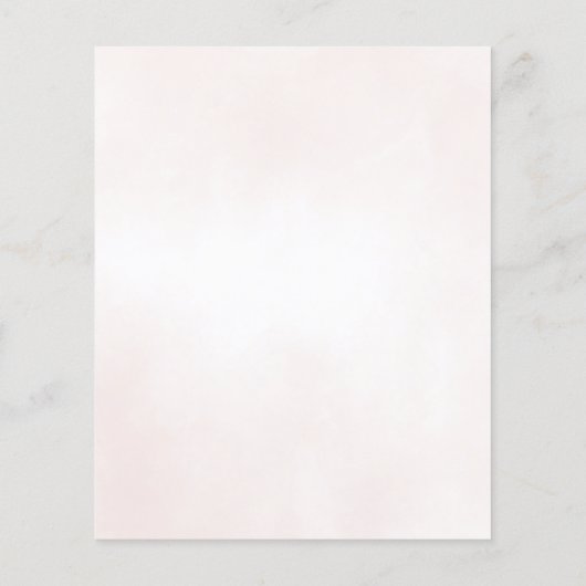 Flamingo tropical Aloha kinder budgetverjaarfeest Flyer (Achterkant)