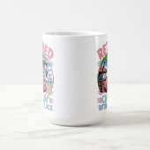 Flamingo Tropical Beach Retirement Humor Koffiemok (Center)