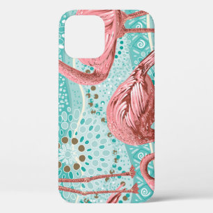 Flamingo Tropical: bloembehang Case-Mate iPhone Case