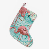 Flamingo Tropical: bloembehang Kleine Kerstsok (Voorkant (Hangend))