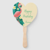 Flamingo Tropical Handwaaier (Voorkant)