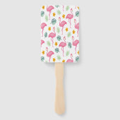 Flamingo Tropical Handwaaier (Achterkant)