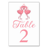 Flamingo Tropical Hawaiian Luau Beach Wedding  Kaart (Achterkant)