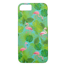 Flamingo Tropical iPhone Case Hoesje