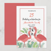 Flamingo Tropical Kaart (Voorkant / Achterkant)