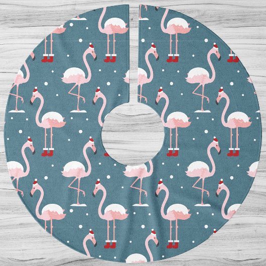 Flamingo Tropical Kerstmis Kerstboom Rok