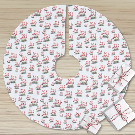 Flamingo Tropical Kerstmis Kerstboom Rok