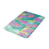 Flamingo Tropical Oerwoud Bath Mat (Gekanteld)