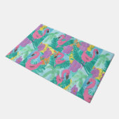 Flamingo Tropical Oerwoud Deurmat (Schuin)