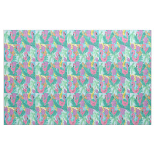 Flamingo Tropical Oerwoud Fabric Stof