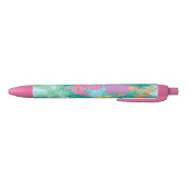 Flamingo Tropical Oerwoud Journal Zwarte Inkt Pen (Bodem)