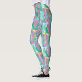 Flamingo Tropical Oerwoud Leggings (Links)