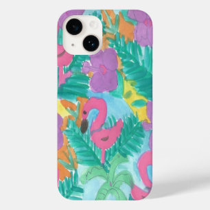 Flamingo Tropical Oerwoud Pattern Case-Mate iPhone Case
