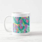 Flamingo Tropical Oerwoud Pattern Koffiemok (Links)