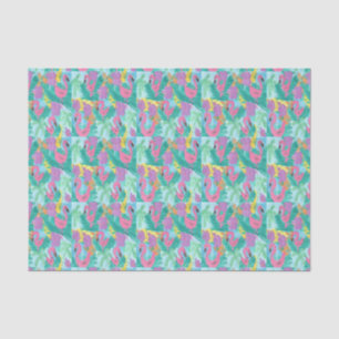 Flamingo Tropical Oerwoud Print Tissuepapier