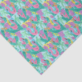 Flamingo Tropical Oerwoud Print Tissuepapier (Detail)