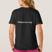 Flamingo Tropical Paradise Serenade T-shirt (Achterkant)