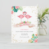 Flamingo Tropical Sla de datumkaart op Kaart (Staand voorkant)