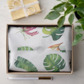 Flamingo Tropical Vibes Serie Design 4 Tissuepapier (Geschenk)