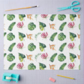 Flamingo Tropical Vibes Serie Design 4 Tissuepapier (Craft)