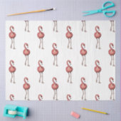 Flamingo Tropical Vibes Serie Ontwerp 1 Tissuepapier (Craft)