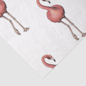 Flamingo Tropical Vibes Serie Ontwerp 1 Tissuepapier (Detail)