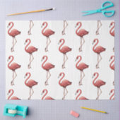 Flamingo Tropical Vibes Serie Ontwerp 2 Tissuepapier (Craft)