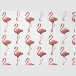 Flamingo Tropical Vibes Serie Ontwerp 2 Tissuepapier