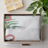 Flamingo Tropical Vibes Serie Ontwerp 6 Tissuepapier (Geschenk)
