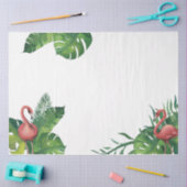 Flamingo Tropical Vibes Serie Ontwerp 6 Tissuepapier (Craft)