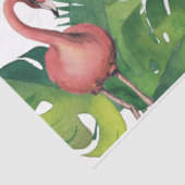Flamingo Tropical Vibes Serie Ontwerp 6 Tissuepapier (Detail)