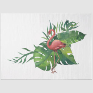 Flamingo Tropical Vibes Serie Ontwerp 9 Tissuepapier
